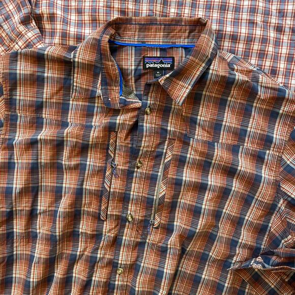 Lot of 4 Mix Patagonia Men's XL Button Up Long Shirts Cotton - Picture 3 of 15
